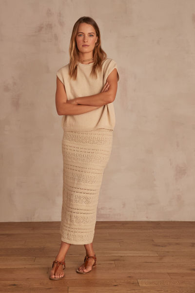 Picture of BRIDGET CROCHET SKIRT